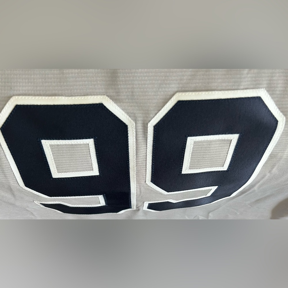 Nike Authentic New York Yankees Aaron Judge #99 Gray MLB Jersey Men’s Sz: Large - Picture 7 of 7